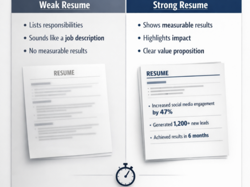 Most Resumes Fail Because of Positioning Most Resumes Fail Because of Positioning